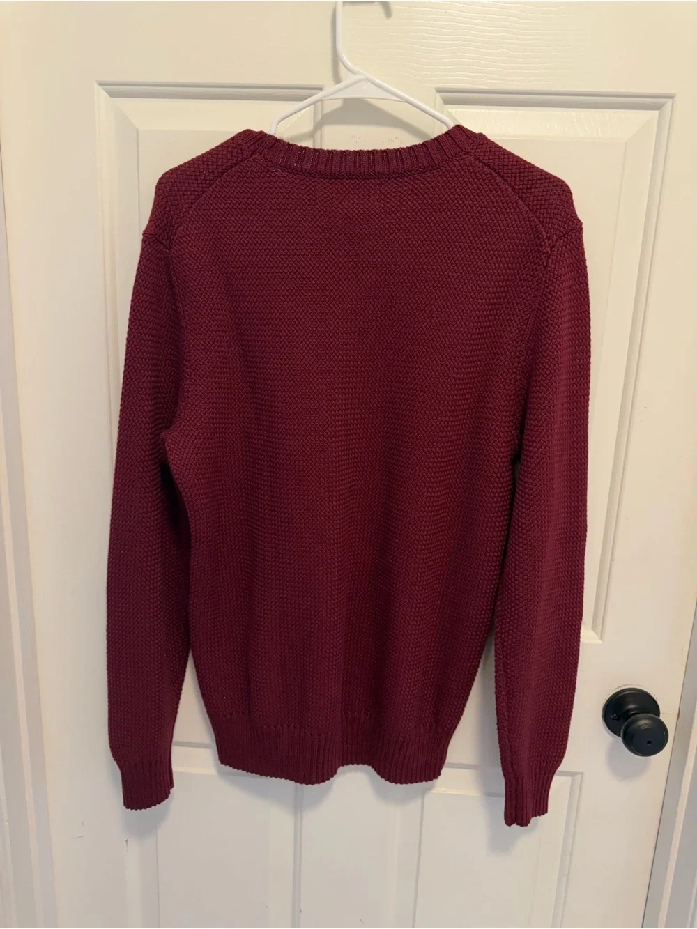 J. Crew Basket Stitch Cotton Crewneck Knit Sweater CQ168 Size Small